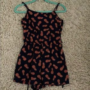 Pineapple romper